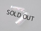 【クリアランス価格50％OFF 1,500円→750円】カプセル型トルマリンマルチカラー入りペンダントトップ（革ひも付き）