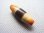 画像2: 至純天珠ビーズ「赤朱砂入り線珠」 直径約10.5×31mm (2)