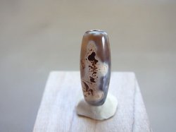 画像1: 「観音如意鈎」現代天珠 直径約10.5×28mm