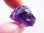 画像1: 宝石需要品質：南ザンビア産カラーシフト/アメジスト原石 7.7g (1)
