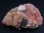 画像1: インド産ピンクヒューランダイト＆スティルバイト＆蛍光カルサイト原石 149.0g (1)