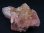 画像1: インド産ピンクヒューランダイト＆スティルバイト＆蛍光カルサイト原石 46.1g (1)