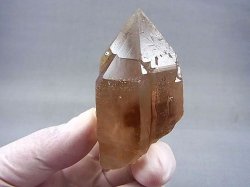 画像1: ベトナム・カインホア産スモーキー水晶（シトリンカラー） 106.7g