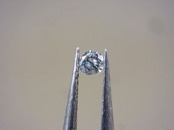 画像1: 天然ホワイトカラーダイヤモンド（蛍光ブルー）・ルース 0.09カラット
