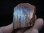 画像1: ロシア産ベロモライト（ロシアンブルームーンストーン）原石（ブラックトルマリン付き/1面研磨） 98.6g (1)