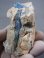 画像1: ベトナム・タインホア産アクアマリン結晶付き原石（粘土鉱物/オパライズドカルセドニー） 194.8g (1)