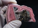 アルゼンチン産ロードクロサイト原石研磨スライス 28.6g