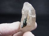 ナミビア・エロンゴ産水晶ポイント（ブラックトルマリン入り） 26.2g