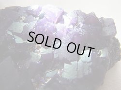 画像2: アメリカ・イリノイ産ダークパープル（ディープカラー）フローライト/スファレライト原石 157.9g