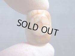 画像2: 「日月星」現代天珠 直径約11.5×14.5mm