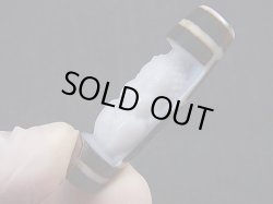 画像2: 「菩提」（仏顔彫り）現代天珠 直径約13×48.5mm