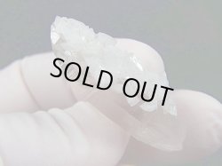 画像2: ノルウェー産アデュラリア（氷長石）付き水晶ポイント 8.3g