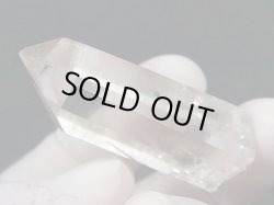画像1: ノルウェー産ブルーアナテース付きイリス水晶原石 33.6g