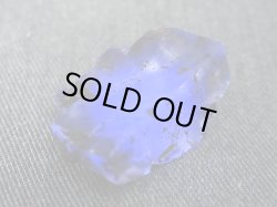 画像2: 内モンゴル自治区Yindu産クリア＆ブルーフローライト（ブルー＆パープルゾーニング）原石 10.9g