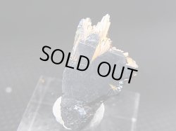 画像2: ブラジル・バイーア産タイチンゴールドルチル&ヘマタイト原石 1.5g