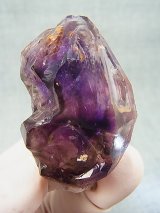 ジンバブエ産シャンガーンアメジスト原石（セプター/ウインドウエレスチャル） 60.2g