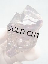 ジンバブエ産シャンガーンアメジスト原石（ＤＴ連晶） 46.6g