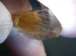 画像2: ブラジル産ゴールドルチル水晶研磨原石 5.8g