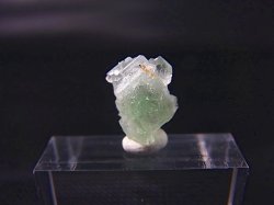 画像1: 猪倉大成鉱山産グリーンフローライト原石 1.0g