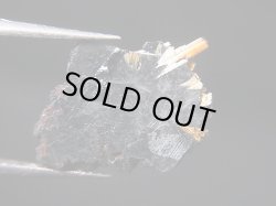 画像2: ブラジル・バイーア産タイチンゴールドルチル&ヘマタイト原石 1.2g