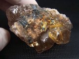 ブラジル産タイチンルチル水晶原石（ヘマタイト付き） 117.6g
