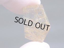 画像2: ブラジル産タイチンルチル水晶研磨原石 5.7g