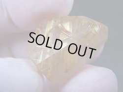 画像1: ブラジル産タイチンルチル水晶研磨原石 8.3g