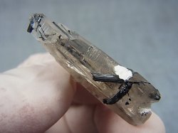 画像2: 広西チワン族自治区産インターフェレンス（ブラックトルマリン）水晶 6.4g