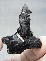 広西チワン族自治区産インターフェレンス（ブラックトルマリン）水晶 19.9g