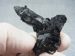 画像2: 広西チワン族自治区産インターフェレンス（ブラックトルマリン）水晶 19.9g