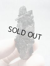 広西チワン族自治区産インターフェレンス（ブラックトルマリン）水晶 21.8g