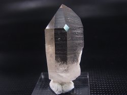 画像1: ノルウェー産ウォータークリア・ライトスモーキー水晶ポイント 12.6g