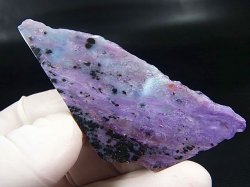 画像1: ロシア産チャロアイト研磨原石スラブ（1面研磨） 20.7g