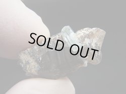 画像2: ベトナム・タインホア産アクアマリン付きスモーキー水晶（ブラックトルマリン付き） 3.4g