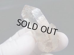 画像1: スウェーデン・イェムトランド産ウォータークリア水晶ポイント 20.2g