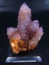 南アフリカ産カクタスアメジスト（スピリットクオーツ）ポイント（連晶） 51.7g