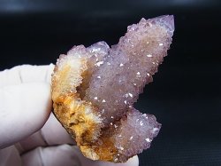 画像2: 南アフリカ産カクタスアメジスト（スピリットクオーツ）ポイント（連晶） 51.7g