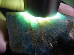 画像2: ベトナム産ディープブルーカラーアクアマリン柱状結晶原石 2点セット トータル 210.6g