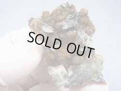 画像1: ポルトガル・パナスケイラ産アパタイト＆アルセノパイライト原石 31.1g