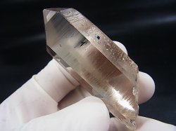 画像1: ノルウェー産ライトスモーキー水晶ポイント（アナテース付） 42.6g