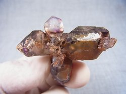 画像1: ジンバブエ産シャンガーンアメジスト原石（エレスチャル/ＤＴ/多連晶） 30.7g