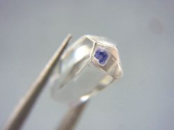 画像2: マダガスカル産フローライトインクオーツ研磨原石 0.7g