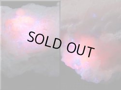 画像2: キャビネットサイズ：南アフリカ産ピンクマンガンカルサイト原石（強蛍光） 513.0g