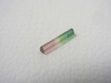 ブラジル産バイカラートルマリン（ピンク/グリーン）柱状結晶 0.1カラット