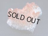 スウェーデン産ヘマタイト（タンジェリン）水晶クラスター 34.5g
