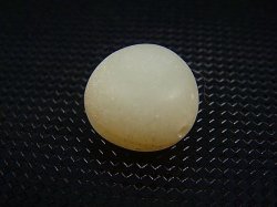 画像1: 和田玉（ホータンぎょく）「羊脂白玉」オリジナルビーズ 約14.5×14.5×10.5mm