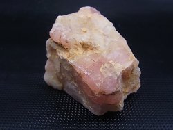 画像1: 福島県桜石山産ローズクォーツ（紅石英）原石 136.7g