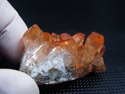 画像2: スウェーデン産ヘマタイト（タンジェリン）水晶クラスター 27.6g