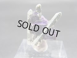 画像1: ドイツ・ザクセン州産フローライト（クローライト入り水晶付き） 1.5g