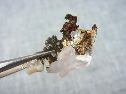 画像2: ルーマニア産水晶（アメジスト）＆アルセノパイライト原石 2.4g